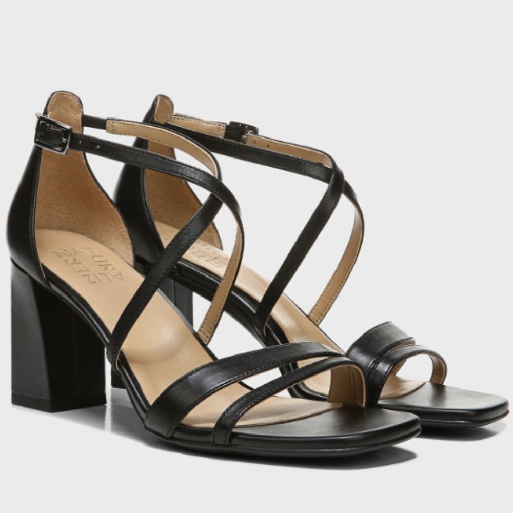 NATURALIZER Tiff Ankle Strap Sandals (WIDE) - Picture 1 of 9